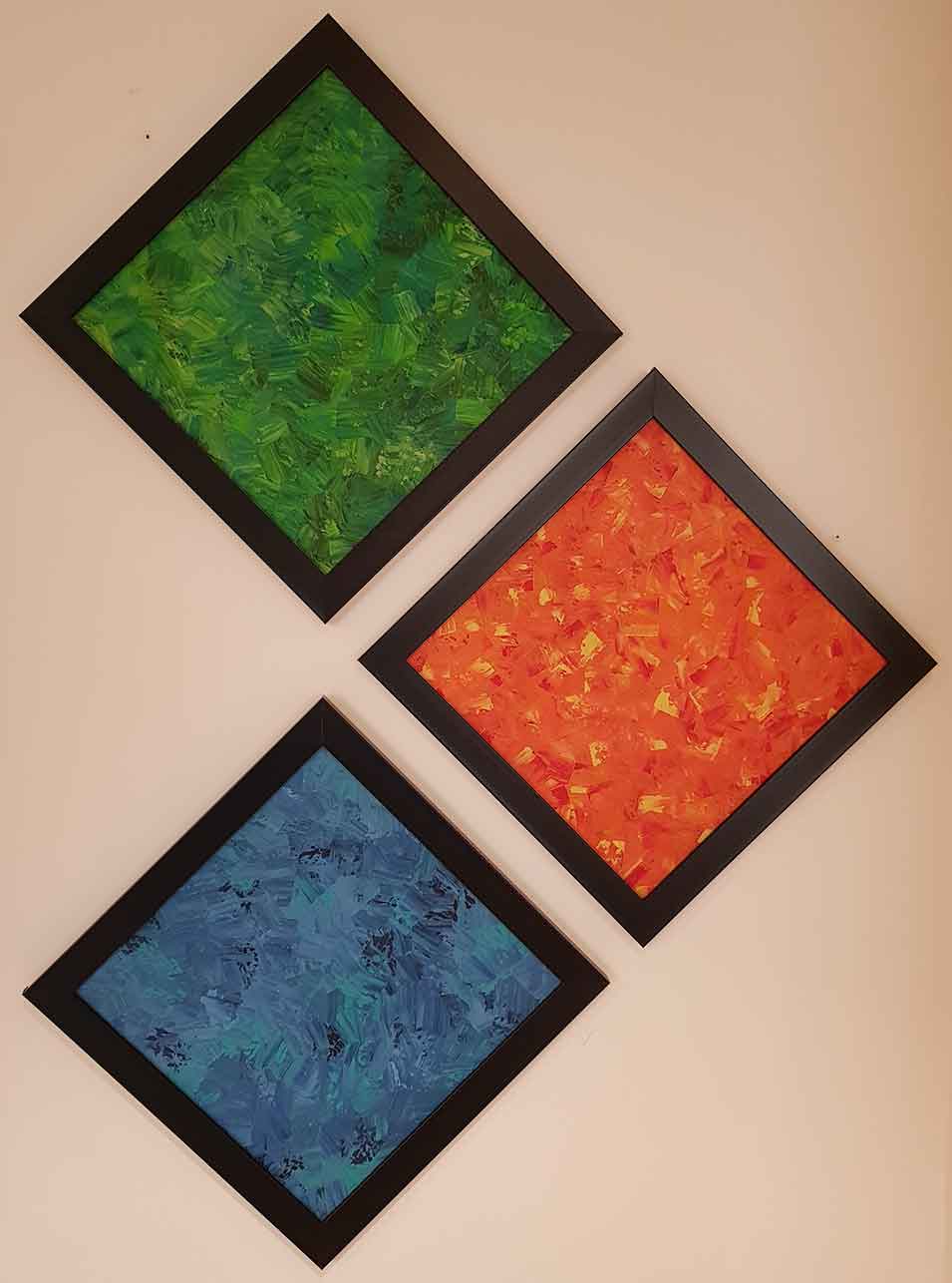 Abstract - Set of 3