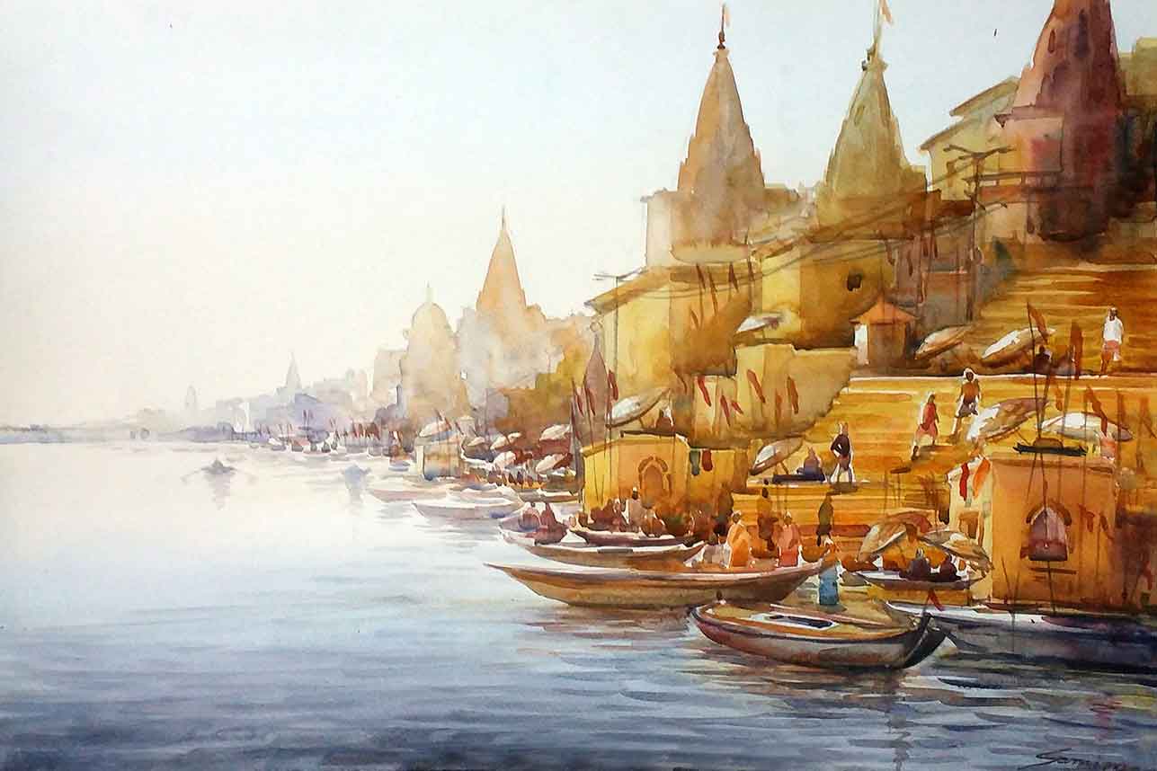 Morning Ghats at Varanasi