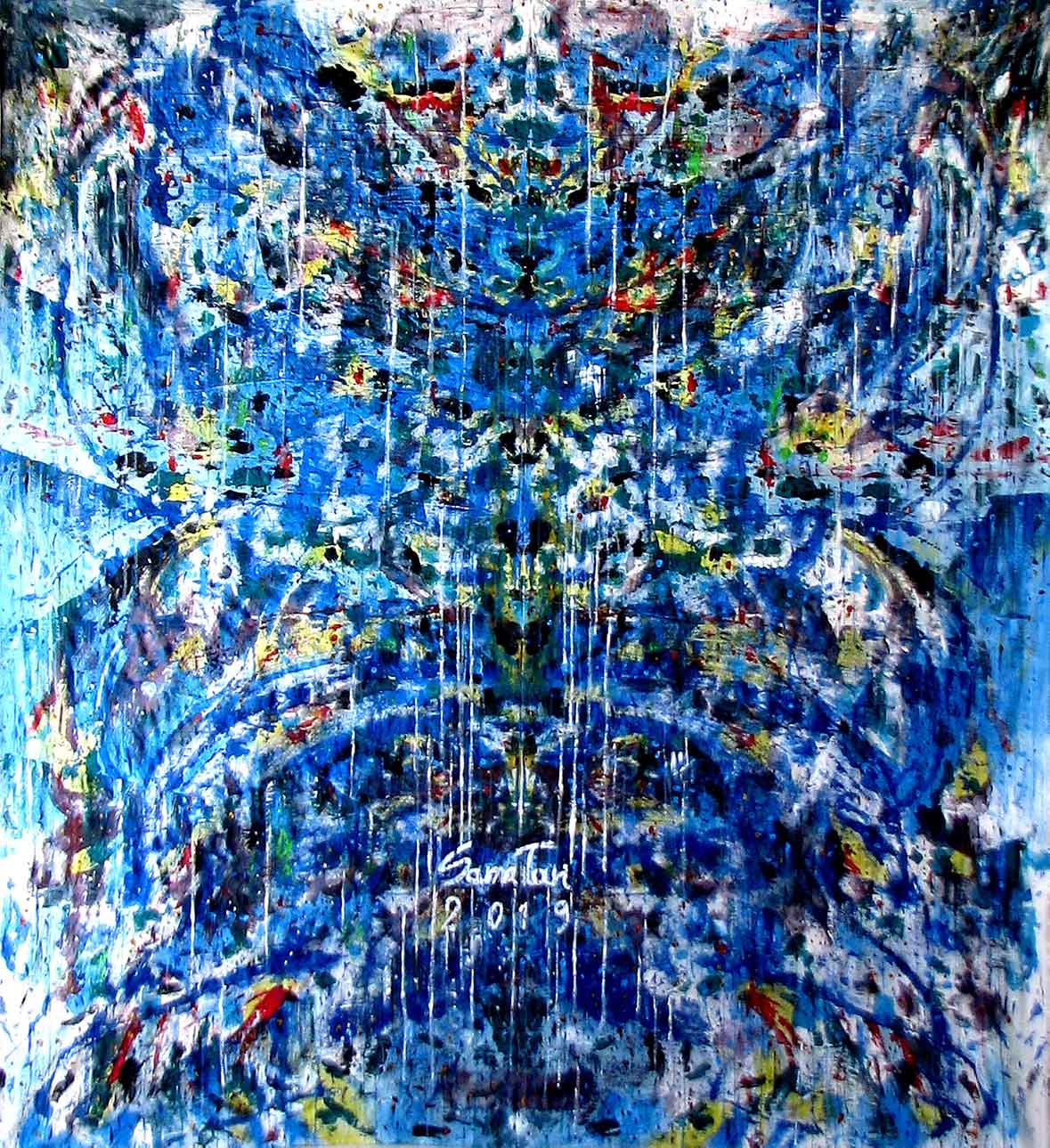 Blue Abstract
