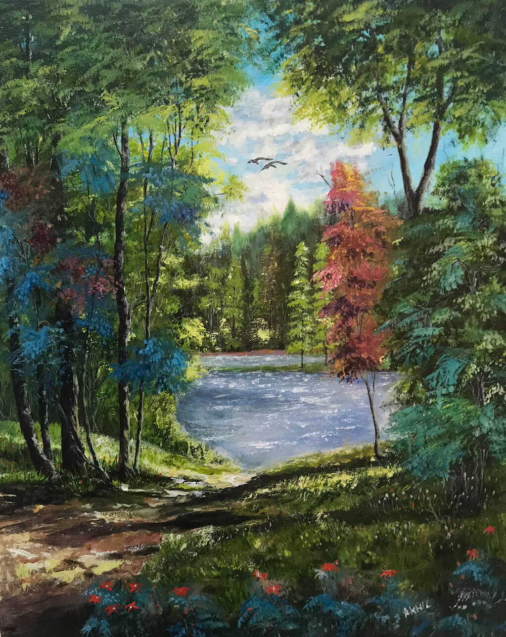 Way to the River