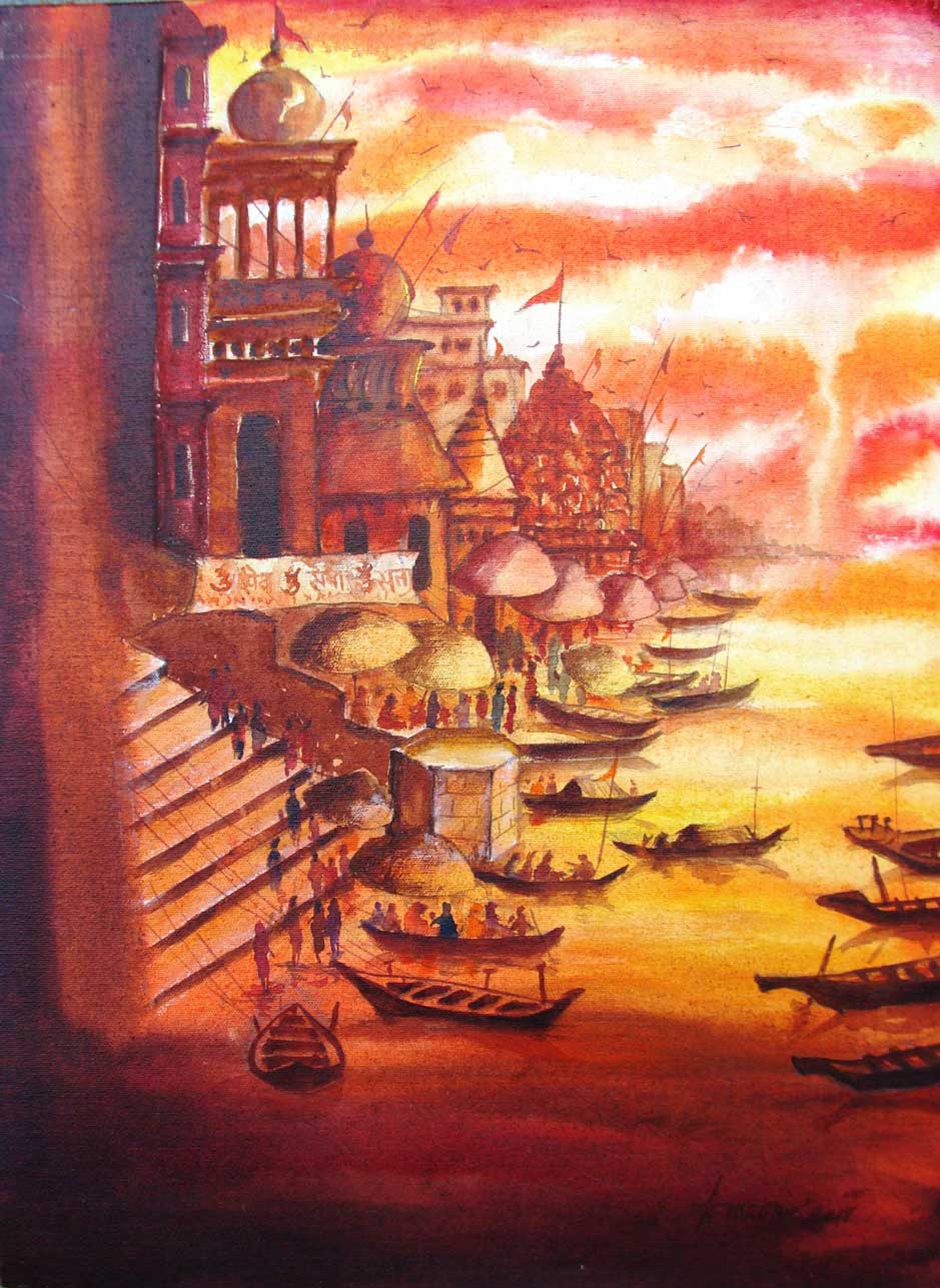 Morning Light in Banaras IV