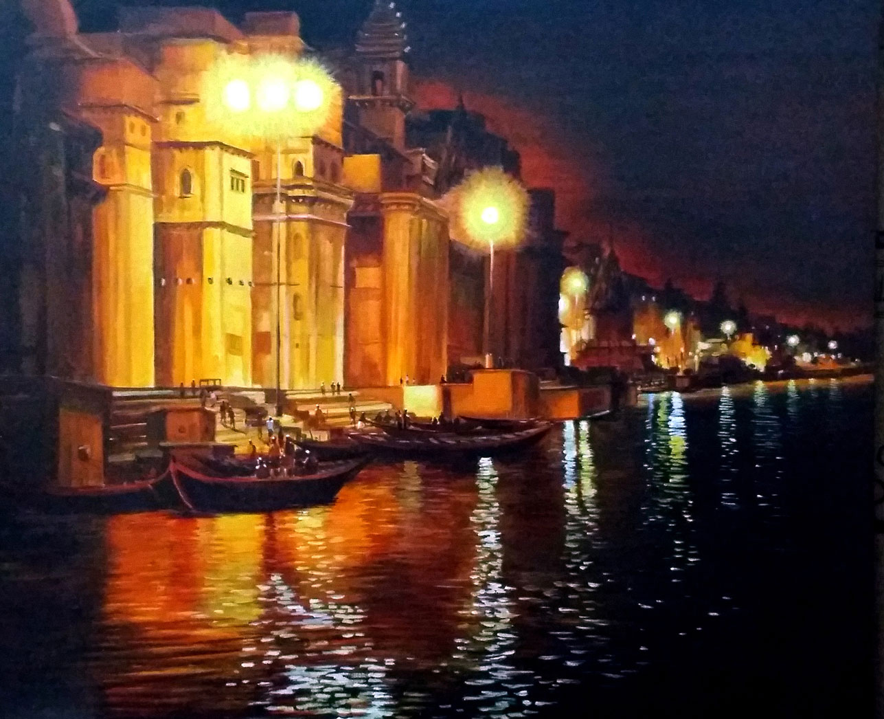 Silent Ghats at Varanasi SRM208