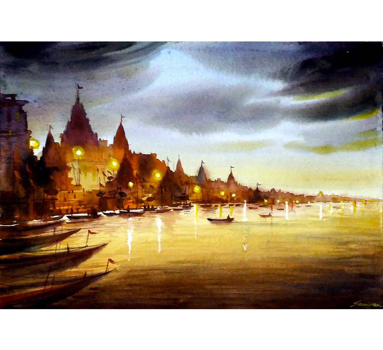 Clouds - An Evening in Varanasi