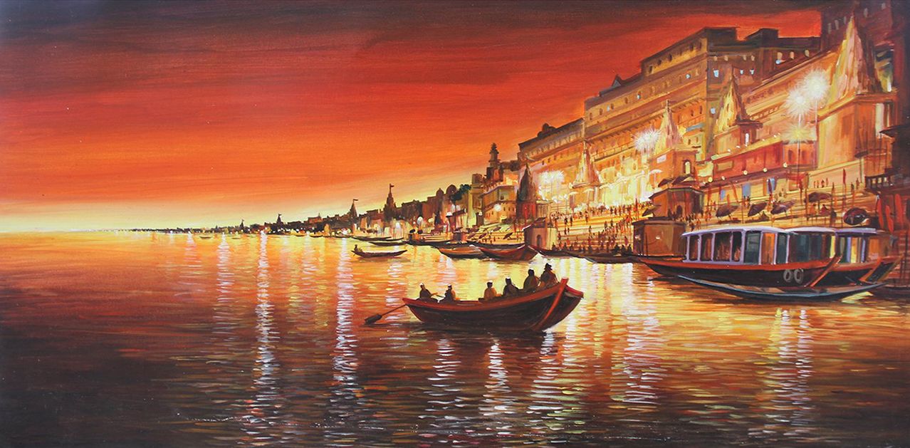 Beauty of Night - Varanasi Ghat