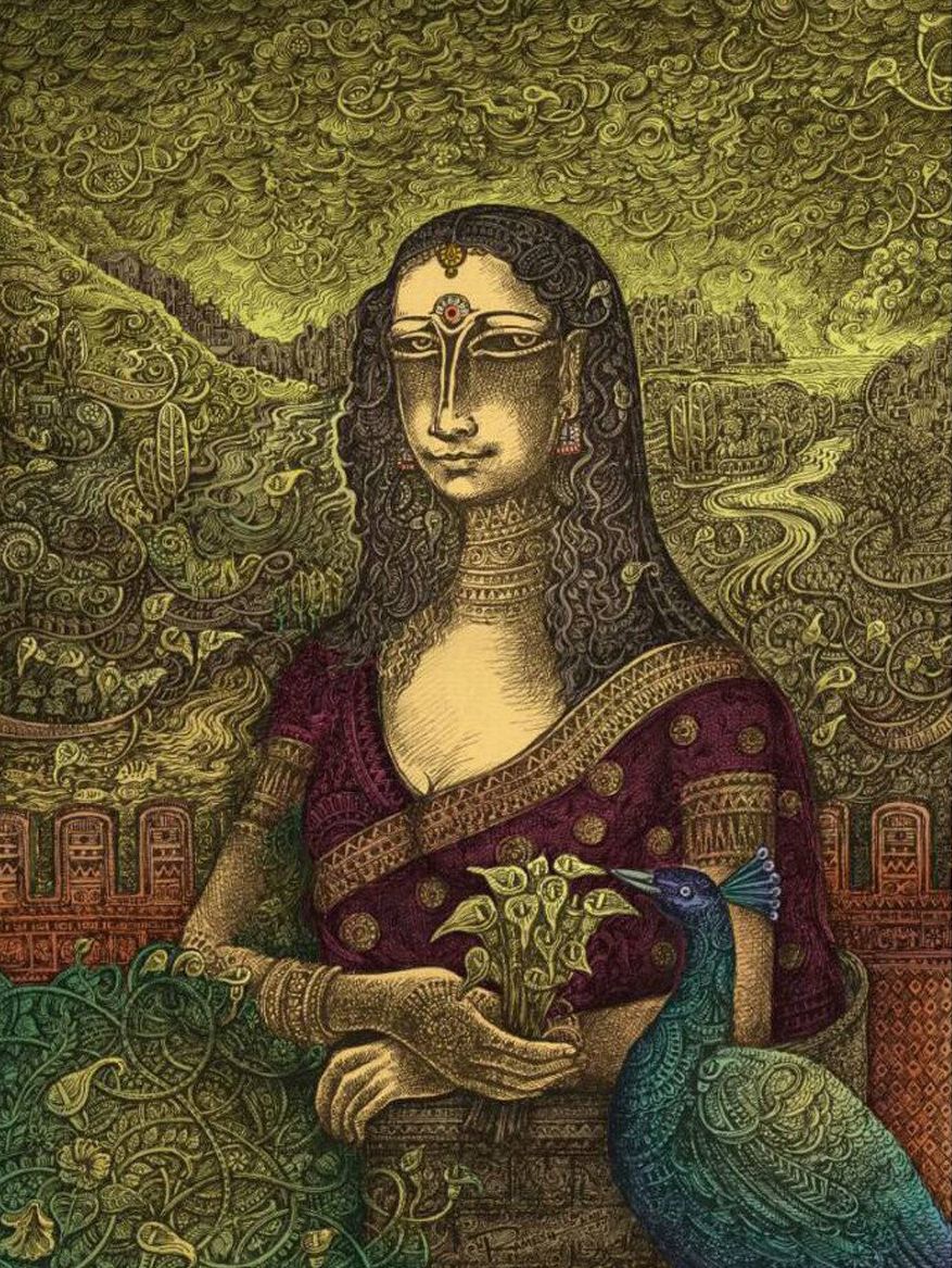 Monalisa - Indianised (1 of 6)